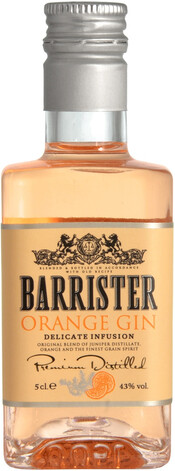 Джин Barrister Orange 43% 0,05 л