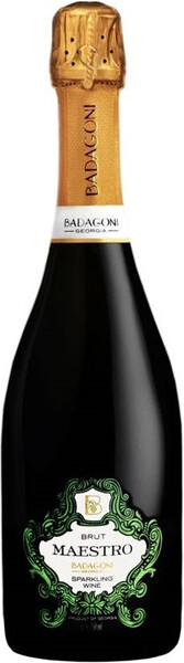 Игристое вино Badagoni Maestro Brut белое, сухое, 750 мл