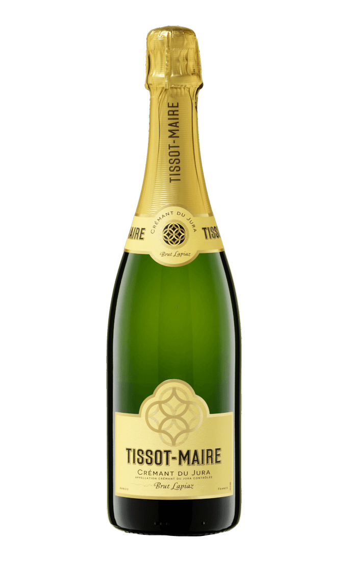 Игристое вино брют белое Tissot-Maire Cremant du Jura Brut Lapiaz, Франция, 0.75 л