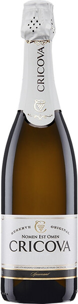 Игристое вино Cricova Reserve Brut белое, сухое, 750 мл