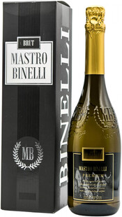 Игристое вино Mastro Binelli Premium Brut, gift box, 0,75 л