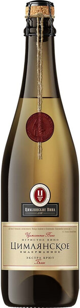 Игристое вино Tsimlyanskoe Aged Extra Brut белое, сухое, 750 мл