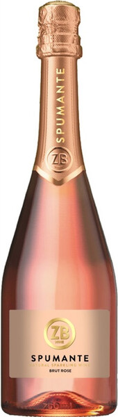 Игристое вино Zolotaya Balka, ZB Wine Spumante Rose Brut, 0,75 л