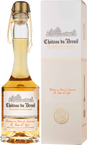 Кальвадос Chateau du Breuil Finition en Futs de Sauternes 8 ans d'Age Pays d'Auge 0,7 л