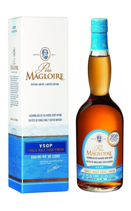 Кальвадос Pere Magloire VSOP Single Malt Cask Finish, 0.7 л