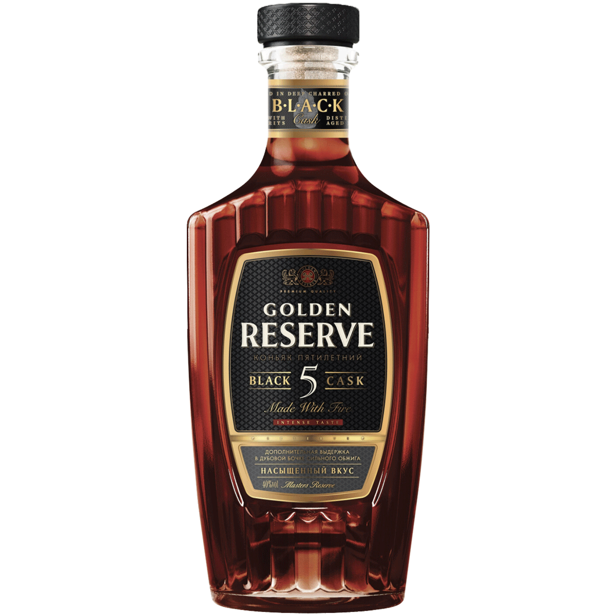 Коньяк Golden Reserve Black Cask 5 лет 0,25