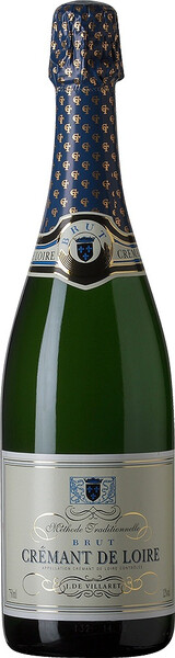 Креман J. De Villaret Brut белое, сухое, 750 мл