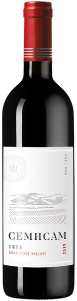 Крепленое вино Semisam Syrah красное, сухое, 750 мл