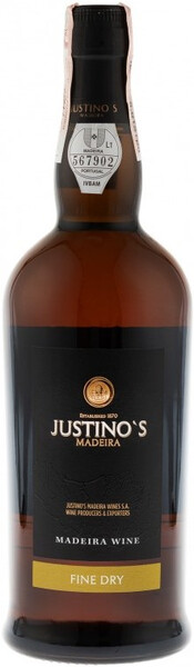 Мадера Justino'S Madeira Wines Fine Dry красное, сухое, 750 мл