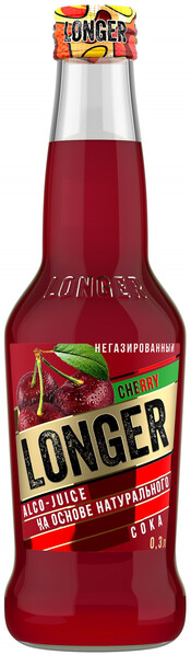 Напиток слабоалкогольный Longer Cherry 7% 0,3 л