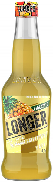 Напиток слабоалкогольный Longer Pineapple 7% 0,3 л