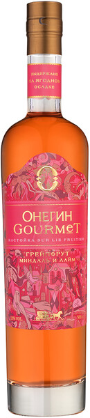 Настойка Онегин Gourmet Грейпфрут, Миндаль и Лайм 20% 0,5 л