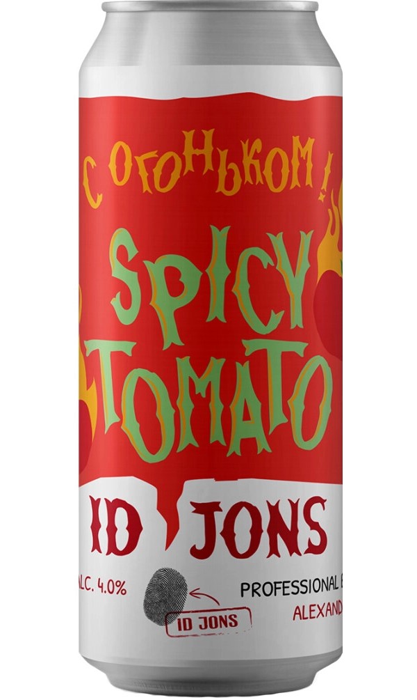 Пивной напиток ID Jons Spicy Tomato красный 0,45 л