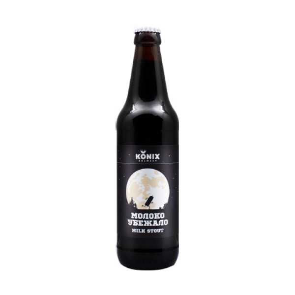 Пивной напиток Konix Молоко Убежало Milk Stout 0,45 л