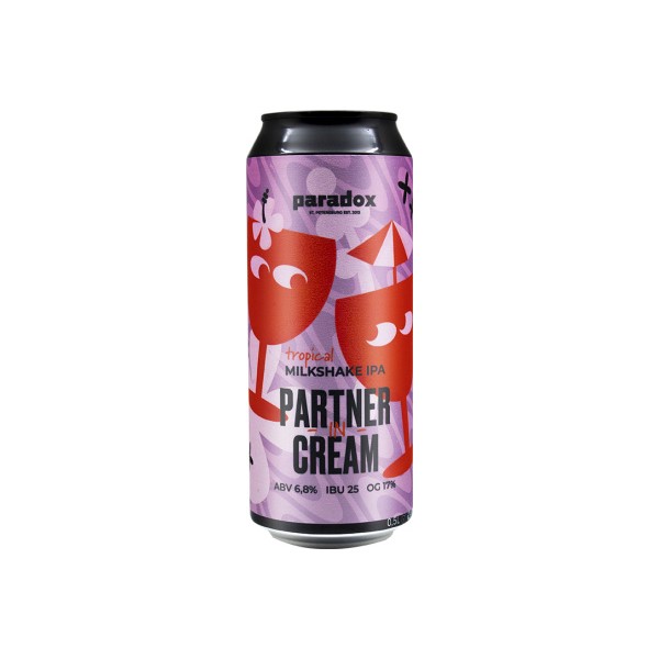 Пивной напиток Paradox Partner In Cream Milkshake IPA 0,5 л