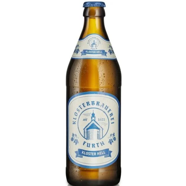 Пиво Aldersbacher Furth Kloster Hell Lager светлое 0,5 л