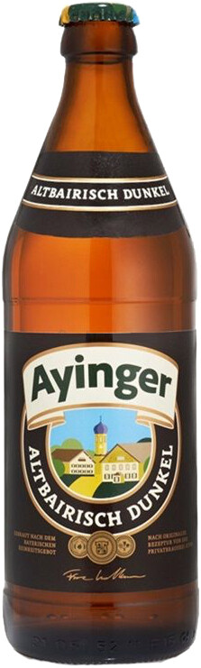 Пиво Айингер Альтбайриш Дункель/Ayinger Altbairisch Dunkel 0,5л