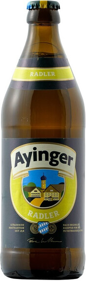 Пиво Ayinger Radler светлое 0,5 л