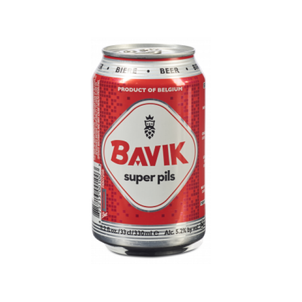 Пиво Bavik Super Pils светлое 0,33 л