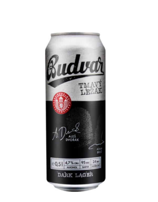 Пиво Budweiser Budvar Dark ж/б 0,5 л