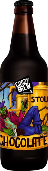 Пиво Crazy Brew Chocolate Stout 5% 0,5 л