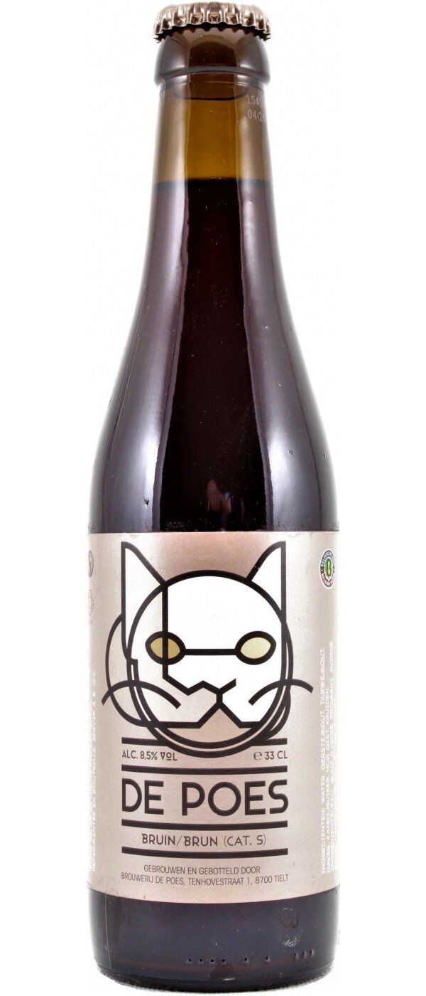 Пиво De Poes Bruin Ale темное 0,33 л