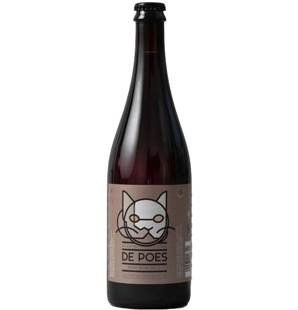 Пиво De Poes Bruin Ale темное 0,75 л