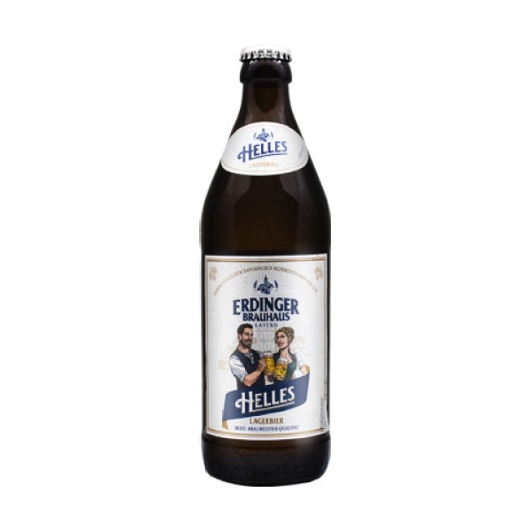 Пиво Erdinger Helles Lager светлое 0,5 л