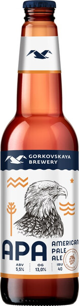 Пиво Gorkovskaya Brewery APA 5,5% 0,44 л