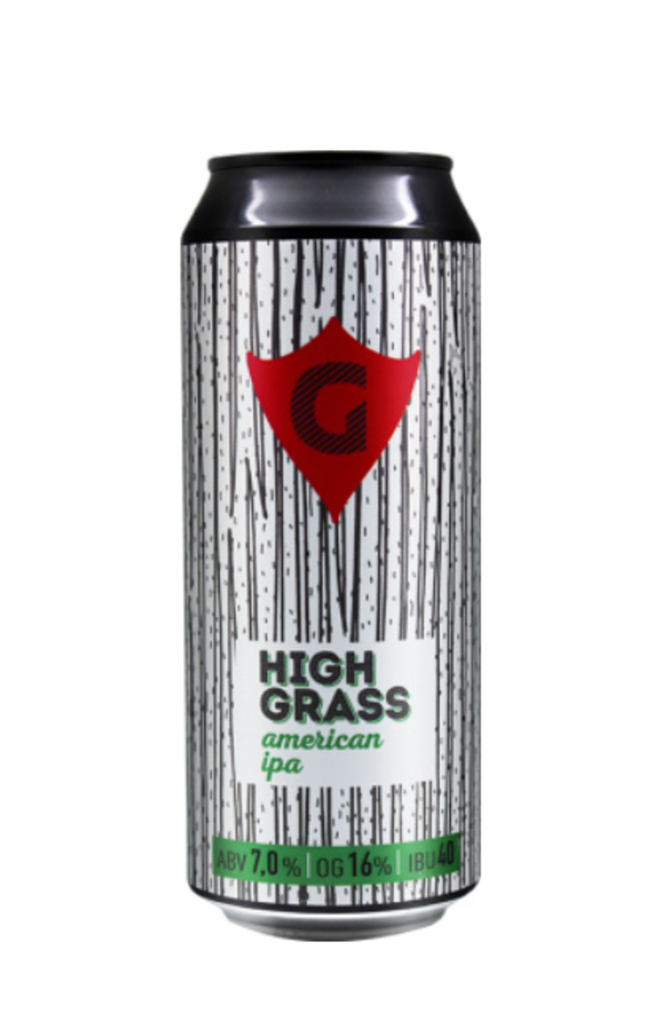 Пиво Gusi High Grass ж/б 0,5 л