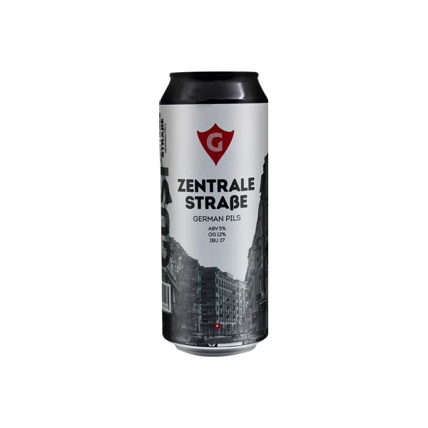 Пиво GUSI Zentrale Strasse Pilsner светлое 0,5 л