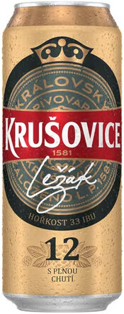 Пиво Heineken Krusovice Lezak 12 ж/б 5% 0,5 л