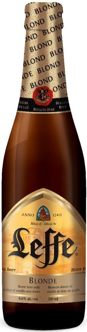 Пиво Leffe Blonde светлое 0,33 л