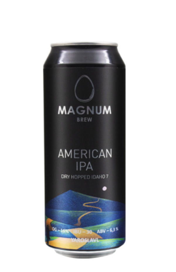 Пиво Magnum American IPA Idaho 7 ж/б 0,5 л