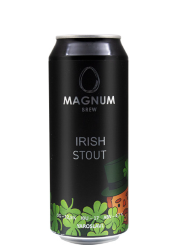 Пиво Magnum Irish Stout ж/б 0,5 л