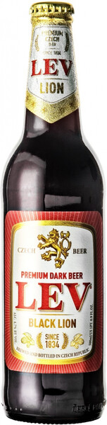 Пиво Mestansky pivovar LEV Premium Dark Beer 4,7% 0,5 л