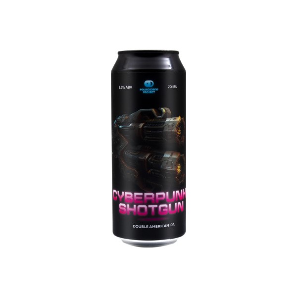 Пиво Midnight Project Cyberpunk Shotgun IPA светлое 0,5 л