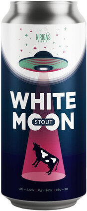 Пиво New Riga's Brewery White Moon ж/б 5,5% 0,45 л