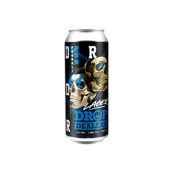 Пиво Rock'n'Beer Drop Dealerz Lager светлое 0,5 л