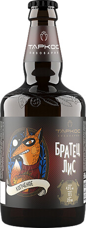 Пиво Tarkos Brother Fox Rauch Bier 4,9% 0,45 л