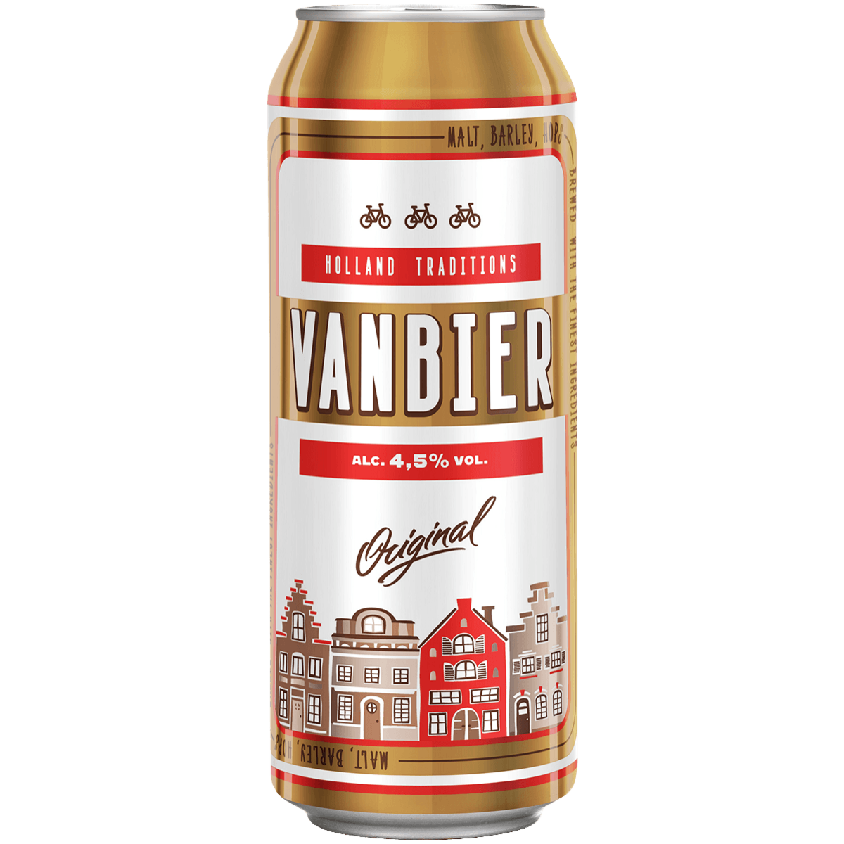 Пиво Vanbier светлое 0,45 л ж/б