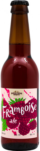 Пиво Василеостровское Framboise Ale 6% 0,33 л