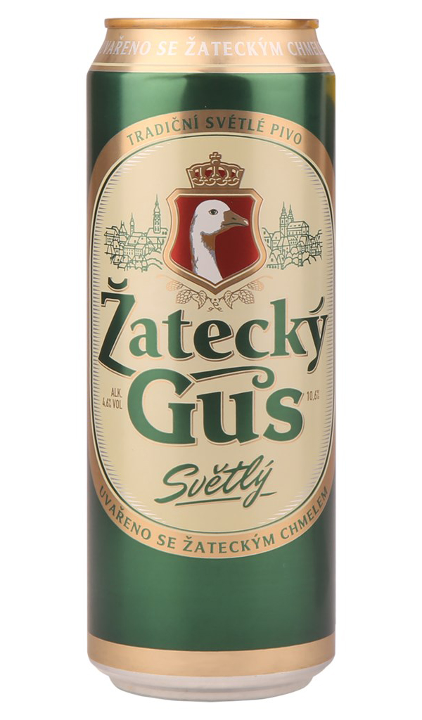 Пиво Zatecky Gus светлое 0,45 л ж/б