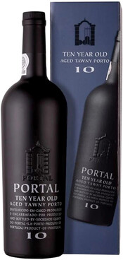 Портвейн Quinta do Portal, Tawny Port 10 Years Old, Douro DOC, gift box, 0,75 л