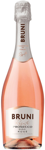 Просекко Bruni Prosecco Rose розовое, сухое, 750 мл