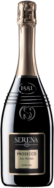 Просекко Serena 1881 Prosecco Treviso Extra Dry белое, сухое, 750 мл