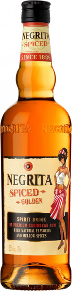 Ром Bardinet Negrita Spiced Golden 35% 700 мл