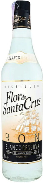 Ром Beveland Flor de Santa Cruz Blanco Reserva 37,5% 700 мл