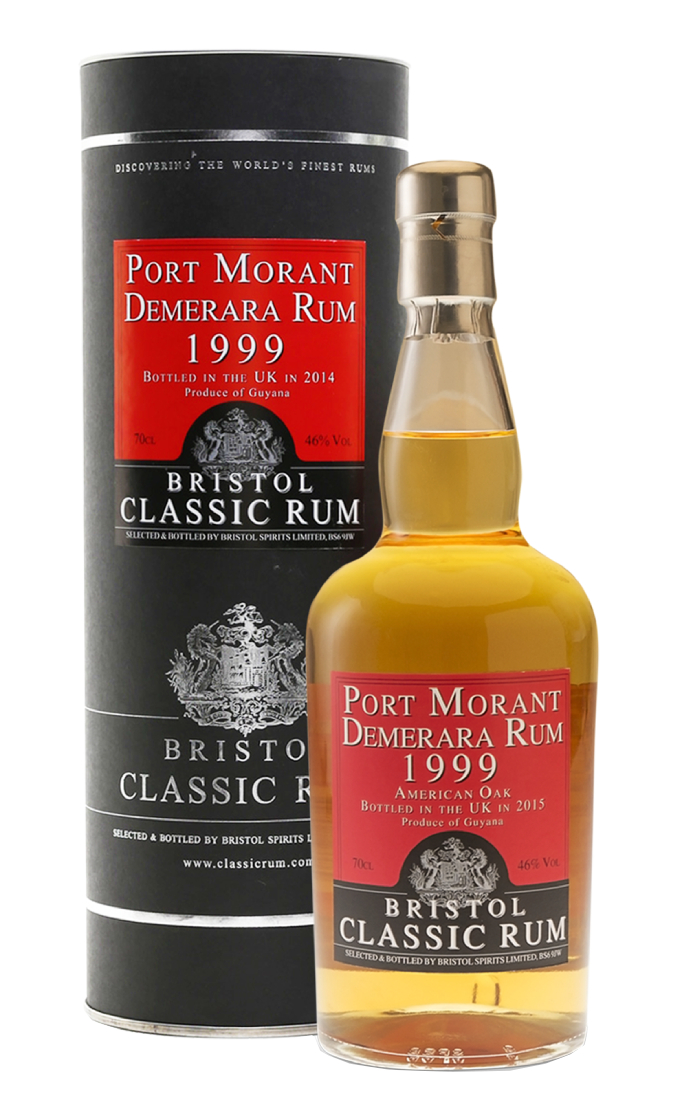 Ром Bristol Classic Rum Port Morant Demerara 1999, 0.7 л