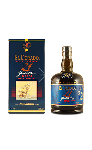 Ром El Dorado 21 Years, 0.7 л